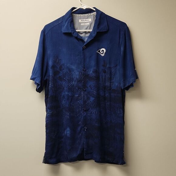 Tommy Bahama St. Louis Rams Trim Fit Shirt M - Picture 1 of 6